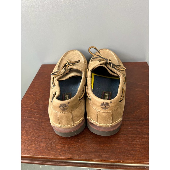 Vintage Men's Timberland Brown leather loafers - Picture 2 of 10